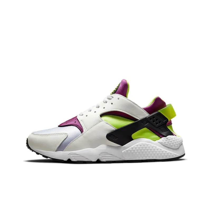 Nike Air Huarache Run Neon Yellow Magenta 2021-0