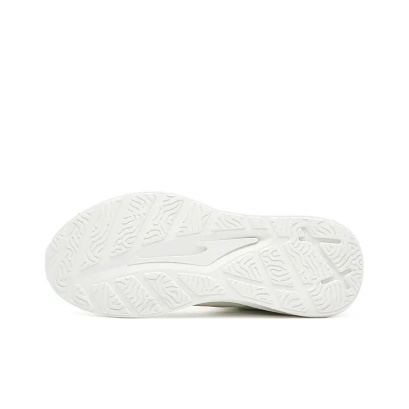 Erke Cushioning Anti Slip And Wear Resistant Low Top Sports Casual Shoes Women's White Pink-4