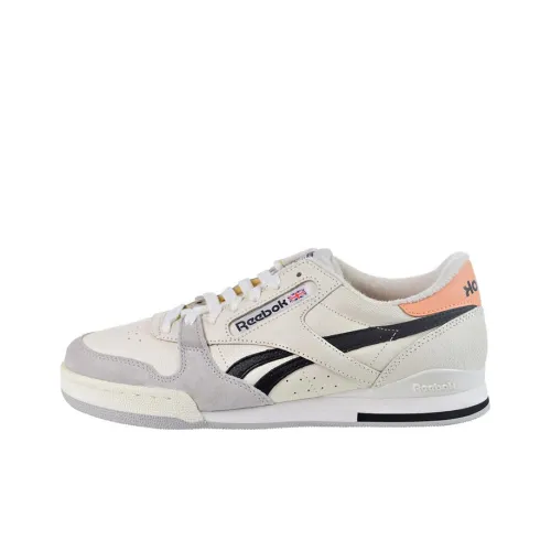 Reebok Phase 1 Pro Ft Lightweight And Wear-resistant Low-Top Running Shoes Men's Beige Gray