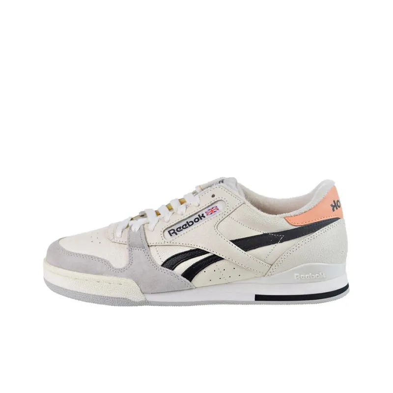 Reebok Phase 1 Pro Ft Lightweight And Wear-resistant Low-Top Running Shoes Men's Beige Gray-0