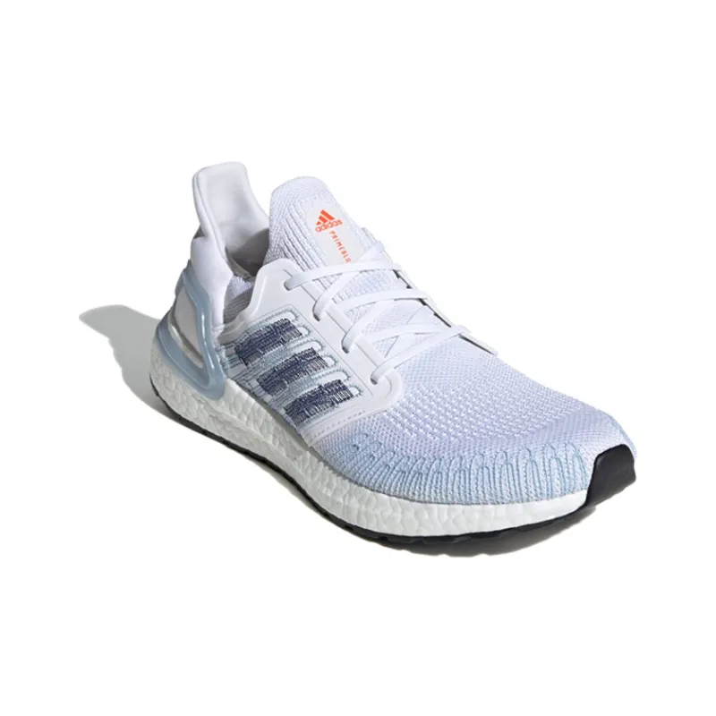 Adidas Ultraboost 20 White/Blue-2