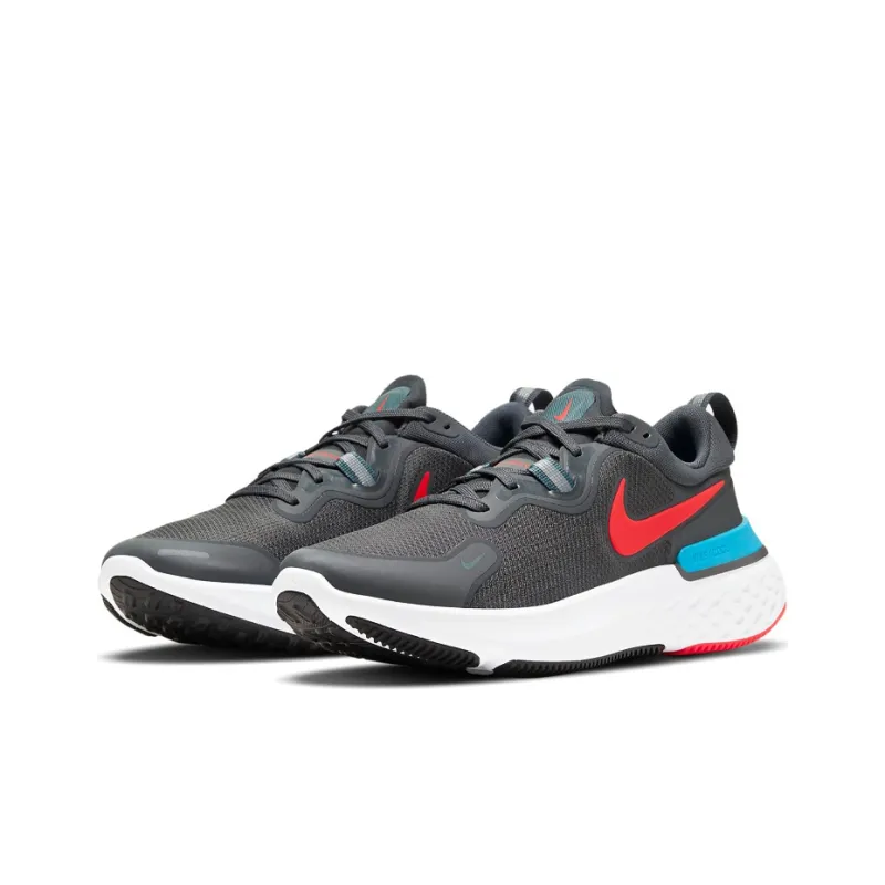 Nike React Miler Grey/Blue/Red-2