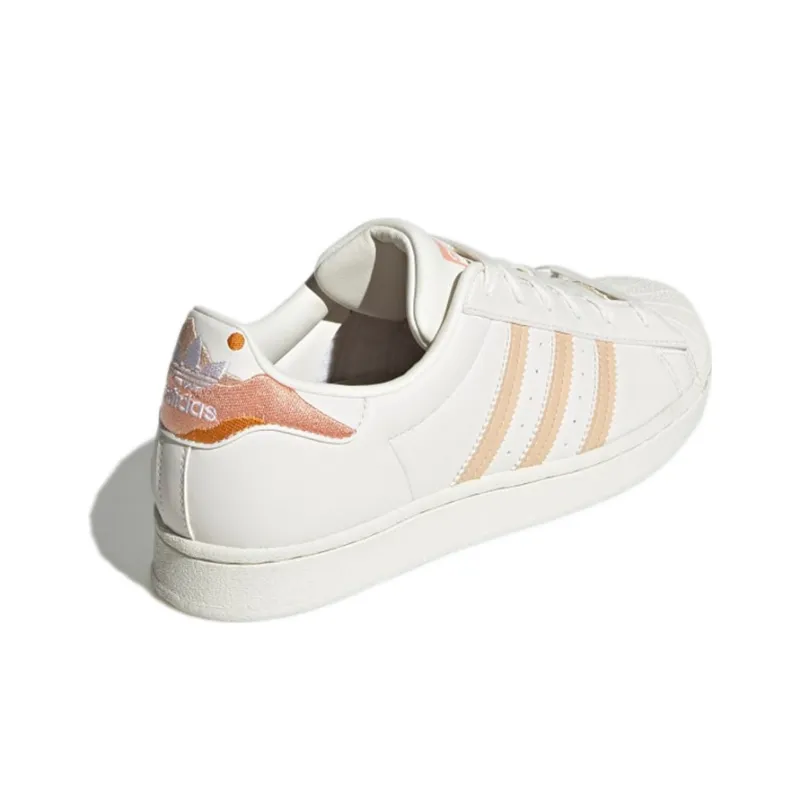 Adidas Originals Superstar 'Cream Orange' Women's-3