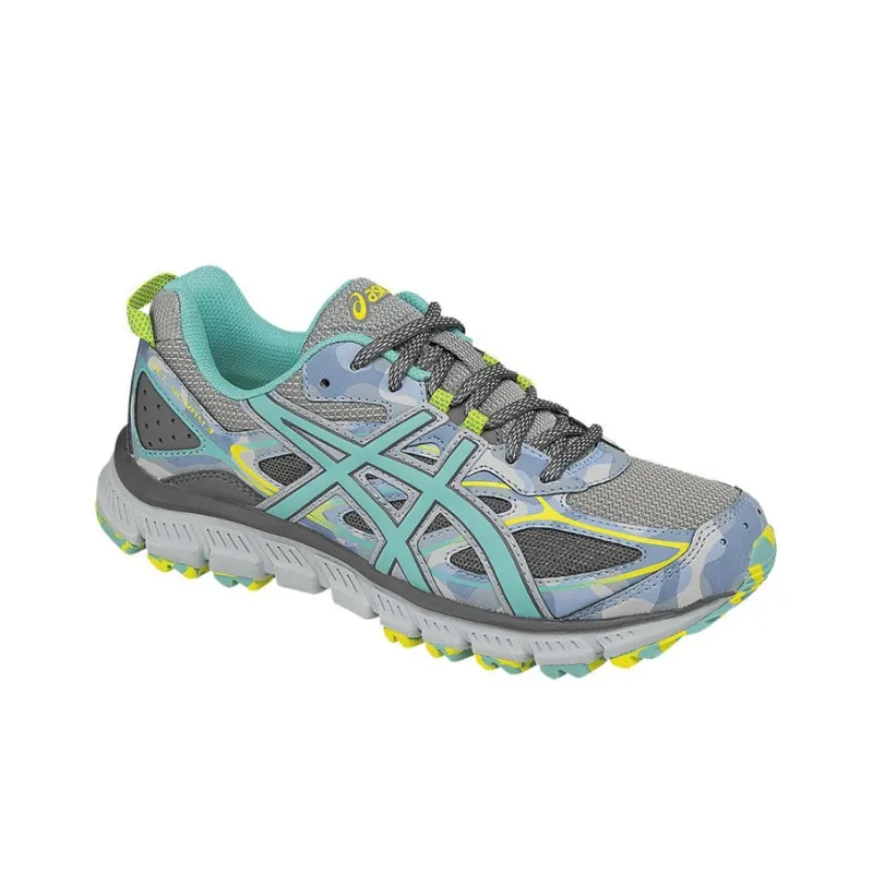 Asics Women's Gel Scram 3 'Medium Grey Turquoise'-2