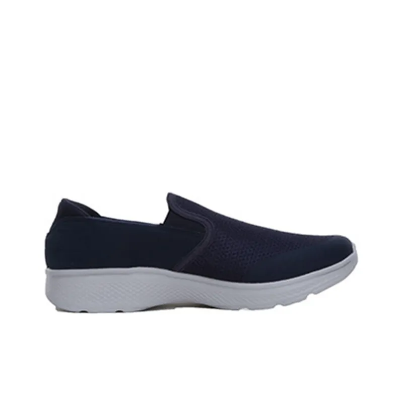 Skechers Go Walk 4 Cushioning Anti-Slip And Wear-Resistant Low-Top Casual Shoes Men's Blue-1