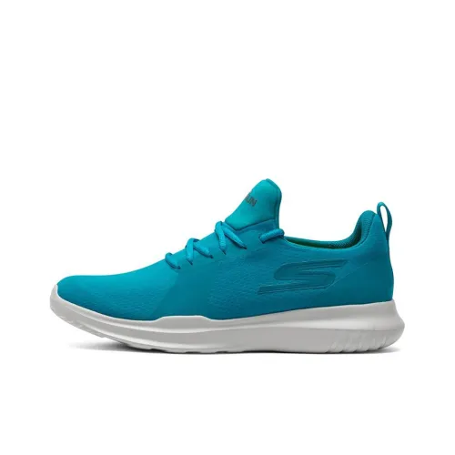 Skechers GO Run Max Running Shoes Men Low-Top Cyan/Green