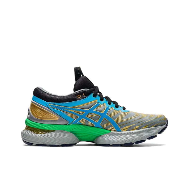 Asics FN1 S Gel Nimbus 22 Stone Grey Pure Gold Women's-1