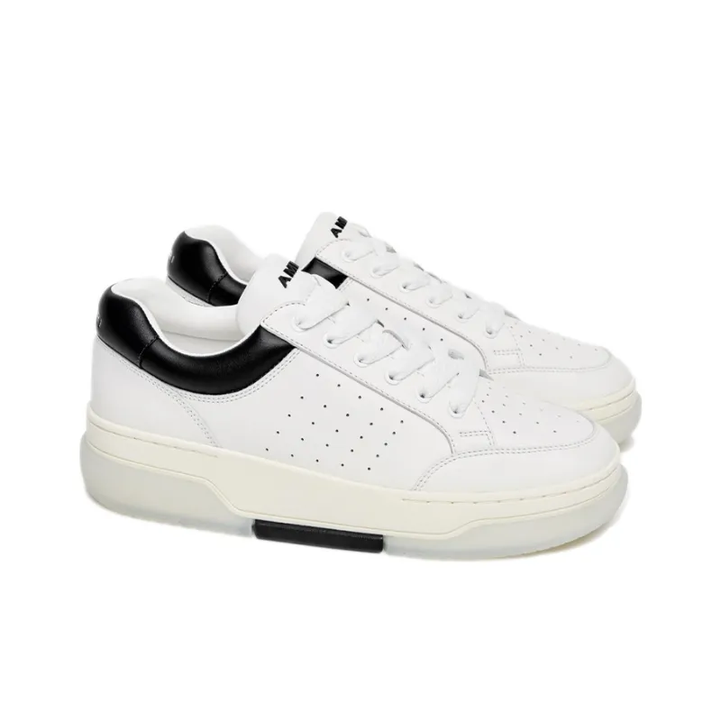 AMIRI Stadium Low White Black-1