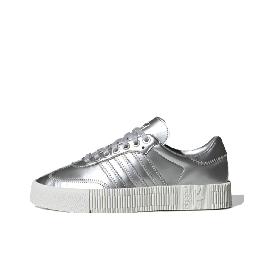 Silver/platinum adidas (sambarose) store