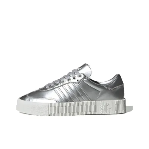 Adidas Sambarose Silver Metallic Women's