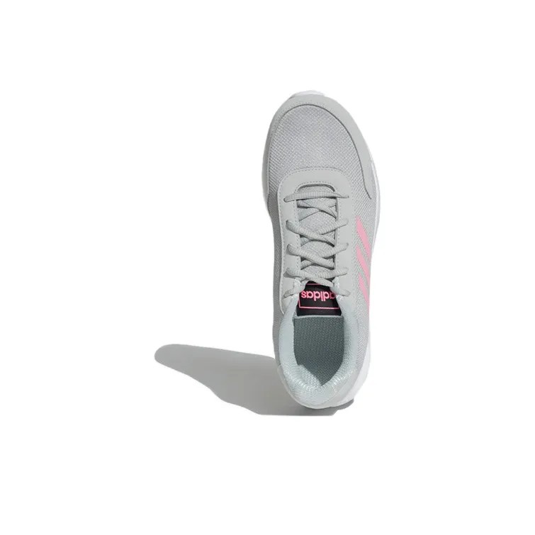 Adidas Neo Elate Wear-Resistant Low-Top Casual Shoes Women's Gray Pink-4