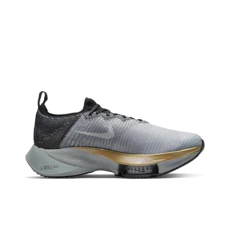 Nike Air Zoom Tempo Next% Flyknit Wolf Grey Metallic Gold Coin-1