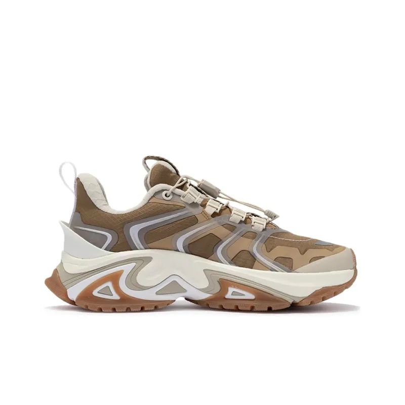 LiNing Cat Paw X Claw ACE Low Top Running Shoes Women's Bone Brown-1