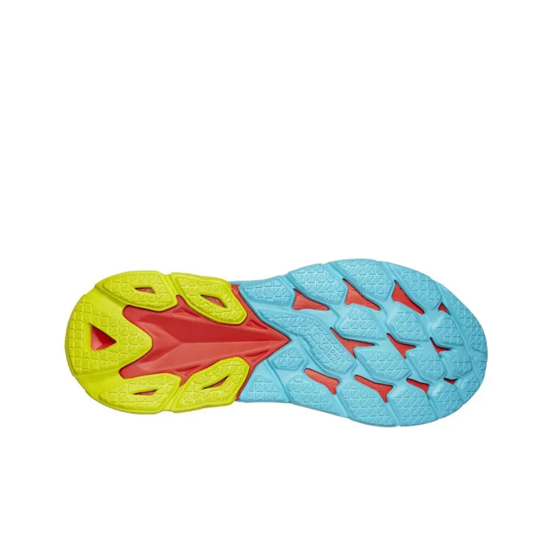 HOKA ONE ONE Clifton Edge Lunar Rock Cyan Red-3