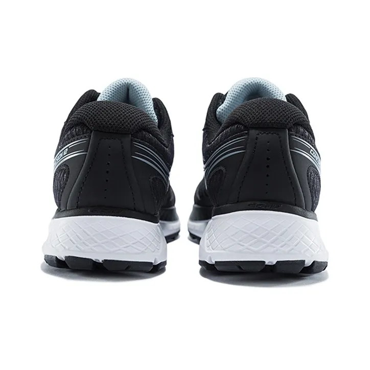 Saucony Cohesion 12 Cushioning, Slip Resistant, Abrasion Resistant, Breathable Low Top Running Shoes Women's Black Blue-3