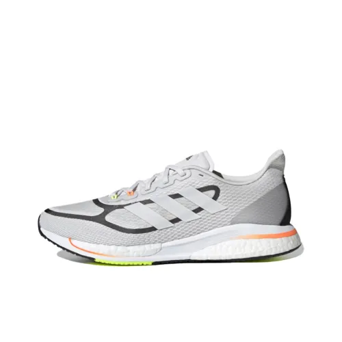 Adidas Supernova+ Running Shoes Men Low-Top Gray/White/Black