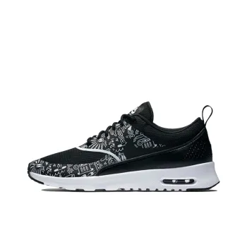 Nike Air Max Thea Cushioning, Slip Resistant, Abrasion Resistant, Lightweight Low Top Casual Shoes Women's Black White