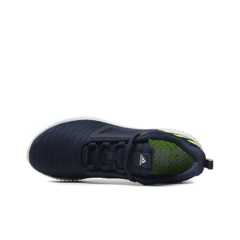 Adidas Climacool Anti-Slip Wear-Resistant Low-Top Marathon Running Shoes Men's Blue Yellow White-3