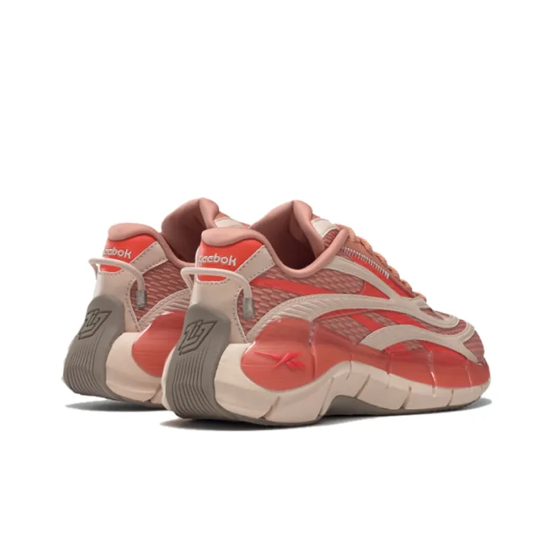 Reebok Zig Kinetica 2.5 Running Shoes Women's Low-Top Orange Red-3