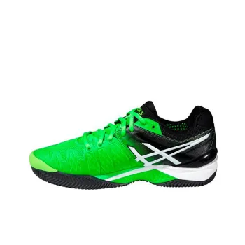 Asics Gel-Resolution 6 Running Shoes Men Low-Top Moss Green/Black