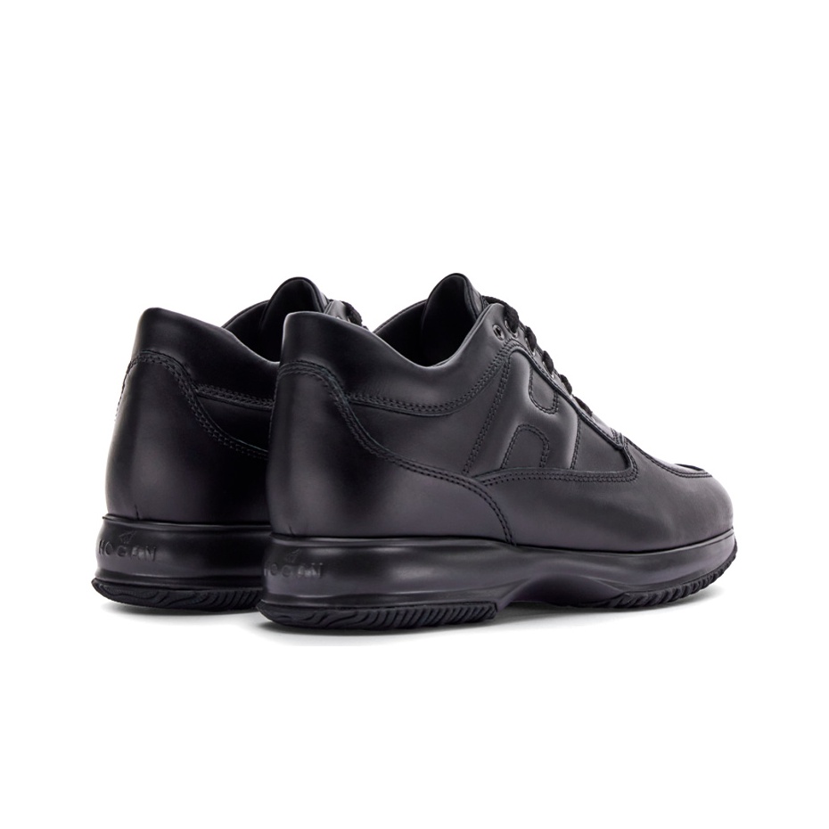 【送料&関税込】Hogan InteractiveA Sneakers In Leather And Hogan Men's Interactive Calfskin Leather Sneakers () IFCHIC.COM
