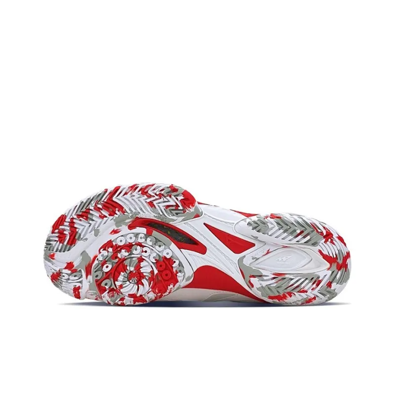 Mizuno Wave Claw White/Red-3