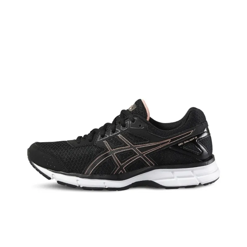 Asics Gel-Galaxy 9 Anti-Slip Wear-Resistant Low-Top Running Shoes Women's Black-0