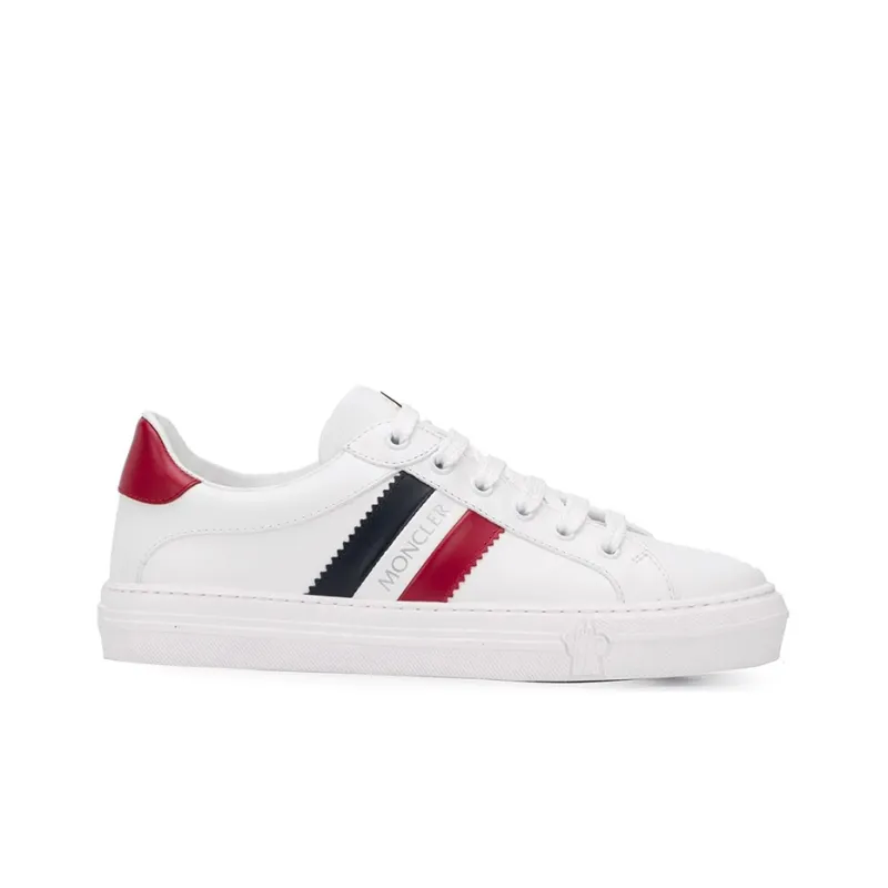 Moncler Low Top Stylish Skateboarding Shoes Women's White-1