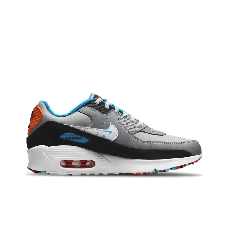 Nike Air Max 90 Cushioning Anti-Slip And Wear-Resistant Coverage Low-Top Running Shoes Women's-1