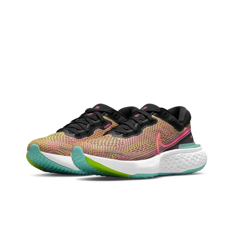 Nike ZoomX Invincible Run Flyknit Volt Bright Mango Women's-2