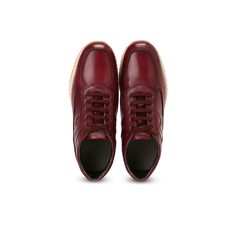 HOGAN Interactive Low Top Casual Shoes Men's Red Brown-2