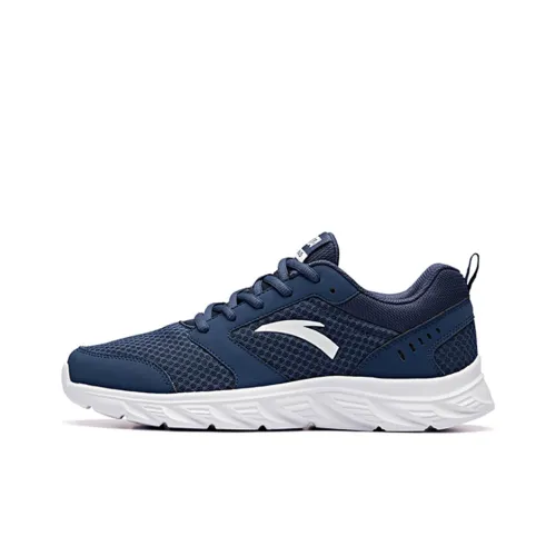Anta Low Top Running Shoes Men's Blue White