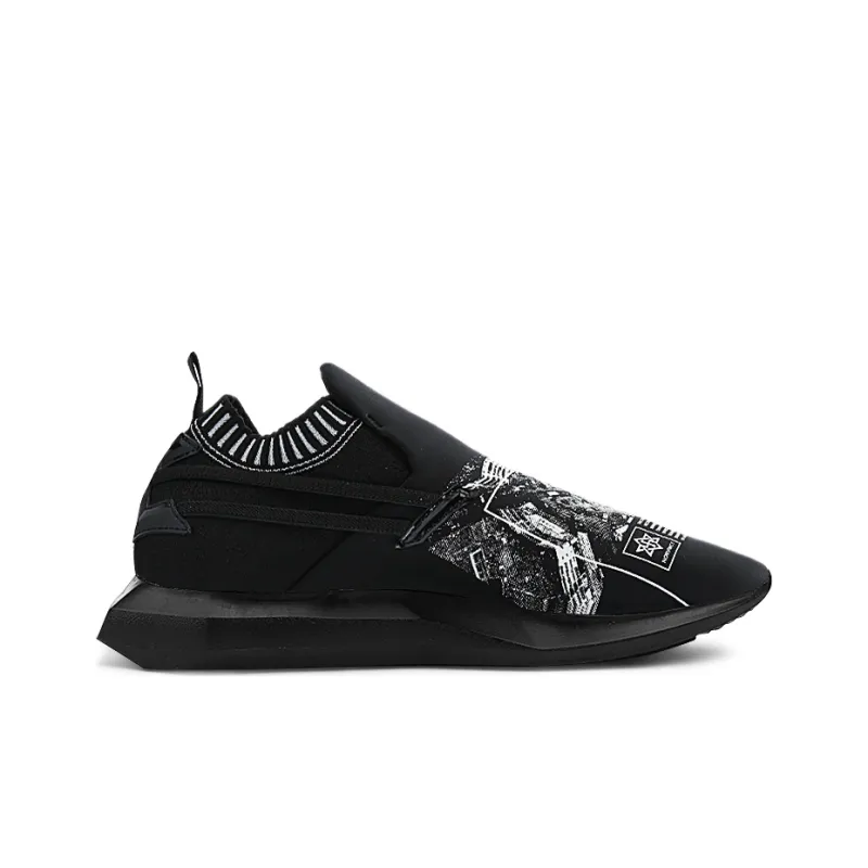 NORVINCY Running Shoes Unisex Low Top Black-1