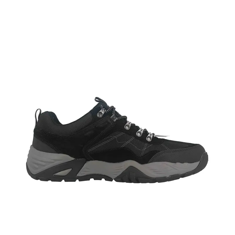 Skechers ARCH FIT RECON Cushioning Anti-Slip And Wear-Resistant Low-Top Running Shoes Men's Black-1
