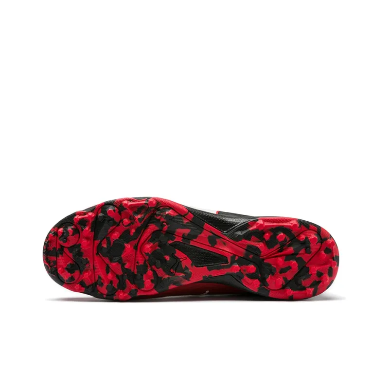 PUMA One8 Virat Kohli Cushioned Anti-Slip And Wear-Resistant Lightweight Low-Top Running Shoes Men's Red White Black-4
