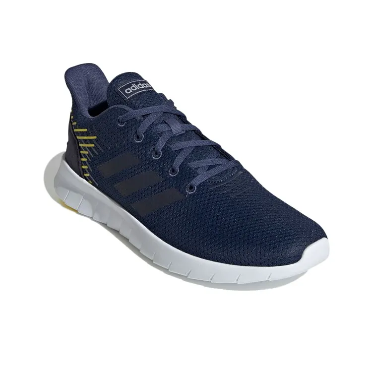 Adidas Asweerun Wear-Resistant Low-Top Running Shoes Men's Blue-2