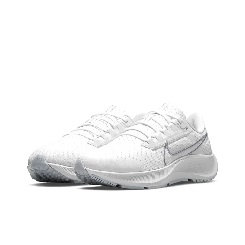 Nike Air Zoom Pegasus 38 White Metallic Silver Women's-2