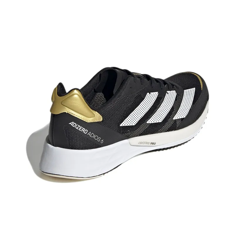 Adidas Adizero Adios 6 Black Gold Metallic Women's-3