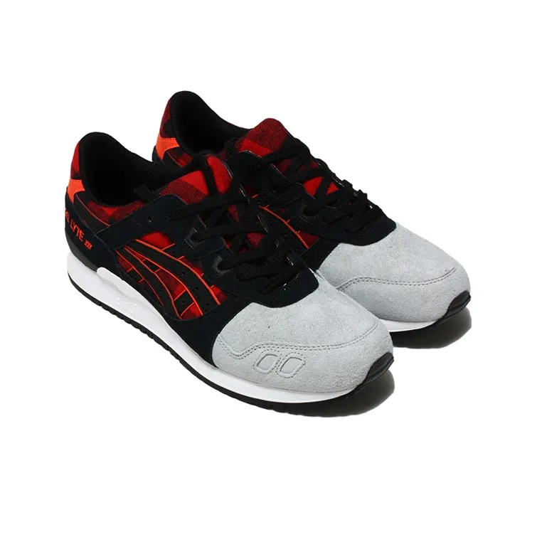 Asics Gel-Lyte III Red Black-2