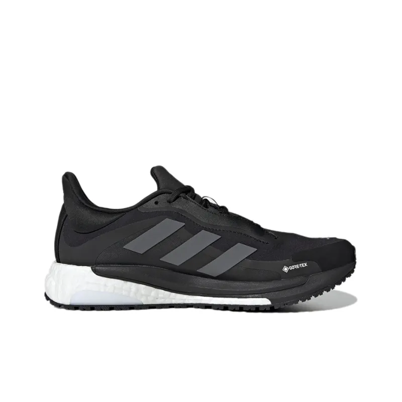 Adidas Solar Glide 4 Gore-Te Wear-Resistant Low-Top Running Shoes Women's Black Gray Color-1