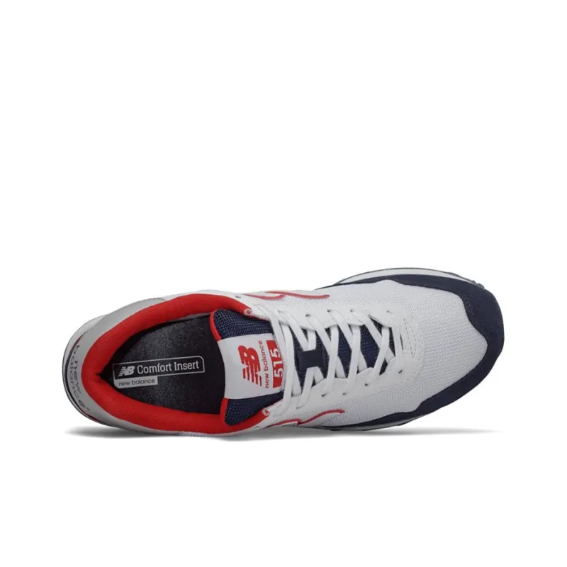 New Balance 515 'White Pigment Red'-2