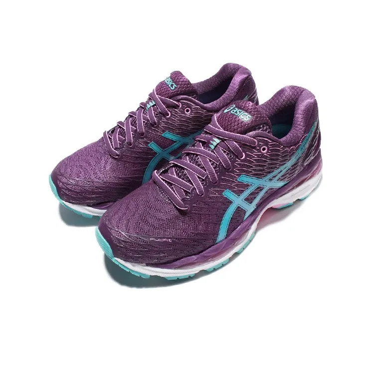 Asics GEL-Nimbus 18 Running Shoes Women's Low-Top Grape Purple-2