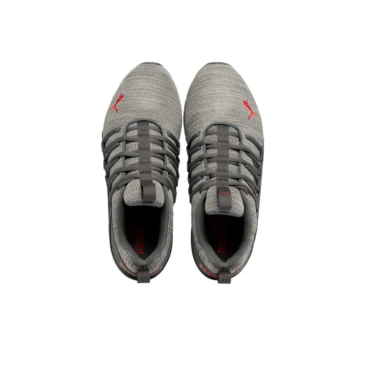 PUMA Axelion Cushioned Slip-Resistant Breathable Low-Top Running Shoes Men's-2
