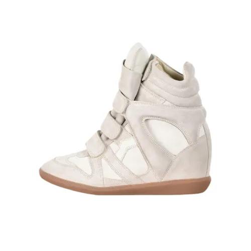 ISABEL Walking Cushioning High Top Sports Casual Shoes Women's Beige