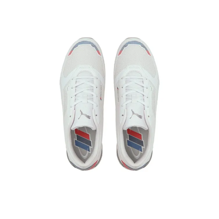 PUMA Track Racer Bmw Motorsport White Silver-4