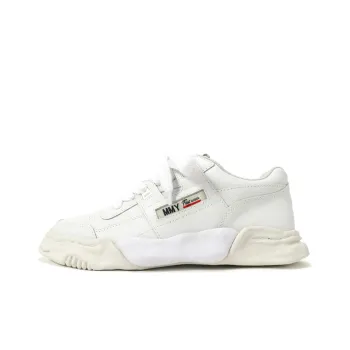 MIHARA YASUHIRO Parker Leather Low White