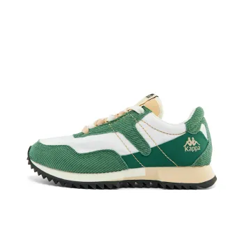 Kappa Coverage Low Top Casual Running Shoes Unisex White Green Yellow