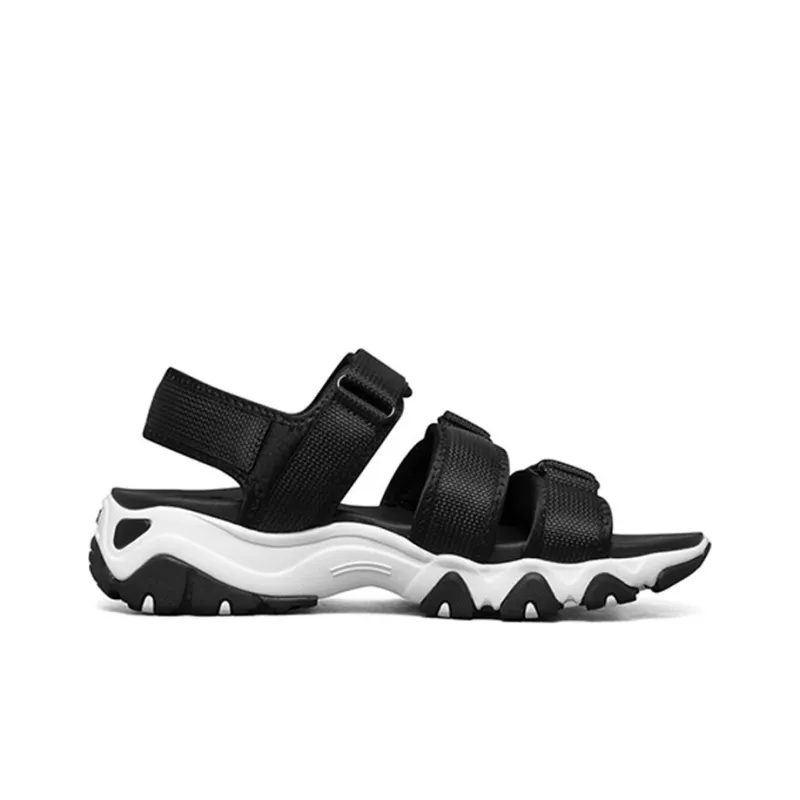 Skechers D Lites 2.0 3 Straps Sandals 'Black White' Women's-1