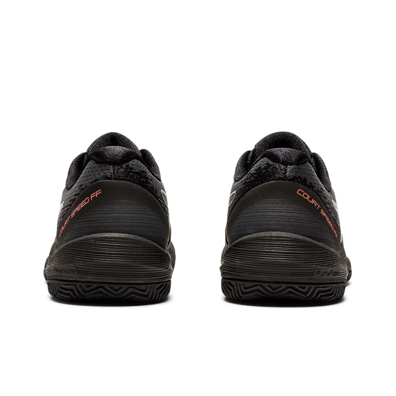 Asics Rote Cushioning Anti-Slip And Wear-Resistant Low-Top Running Shoes Women's Black Gray-2