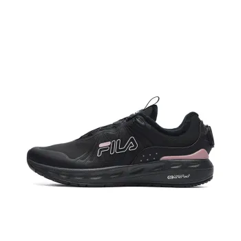 FILA Athletics Fleece Low Top 'Black Pink' Women's